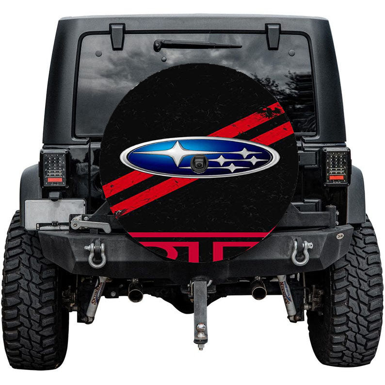 Subaru Wrx Sti Logo Tire Cover
