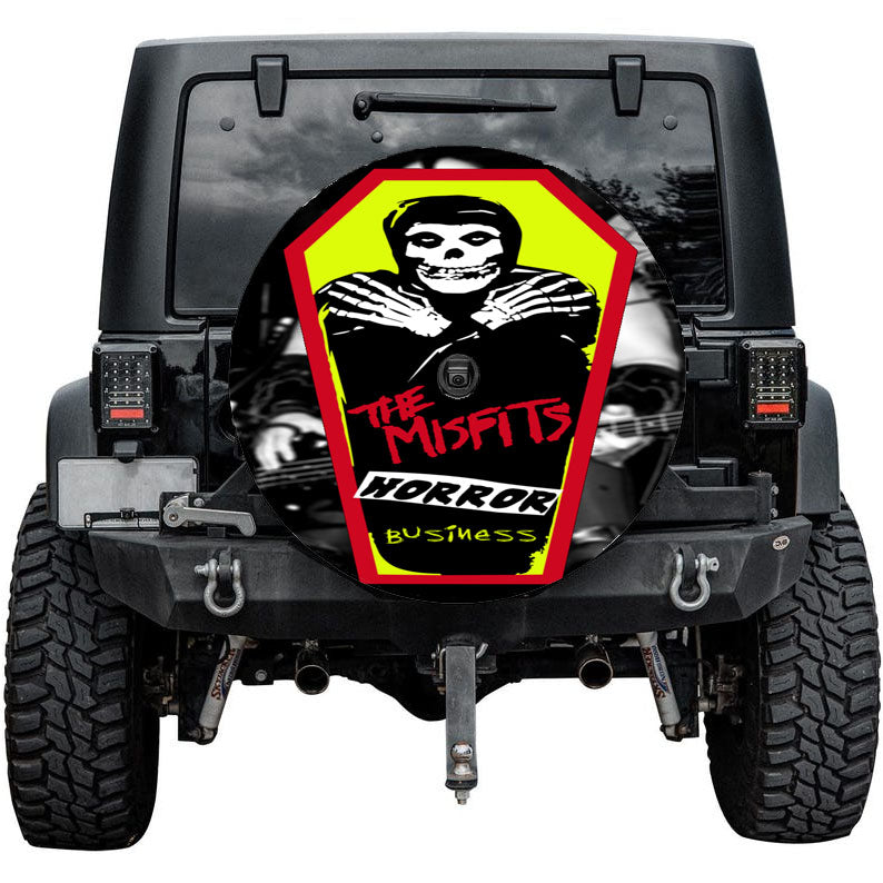 The Misfits Horror Business Tire Cover