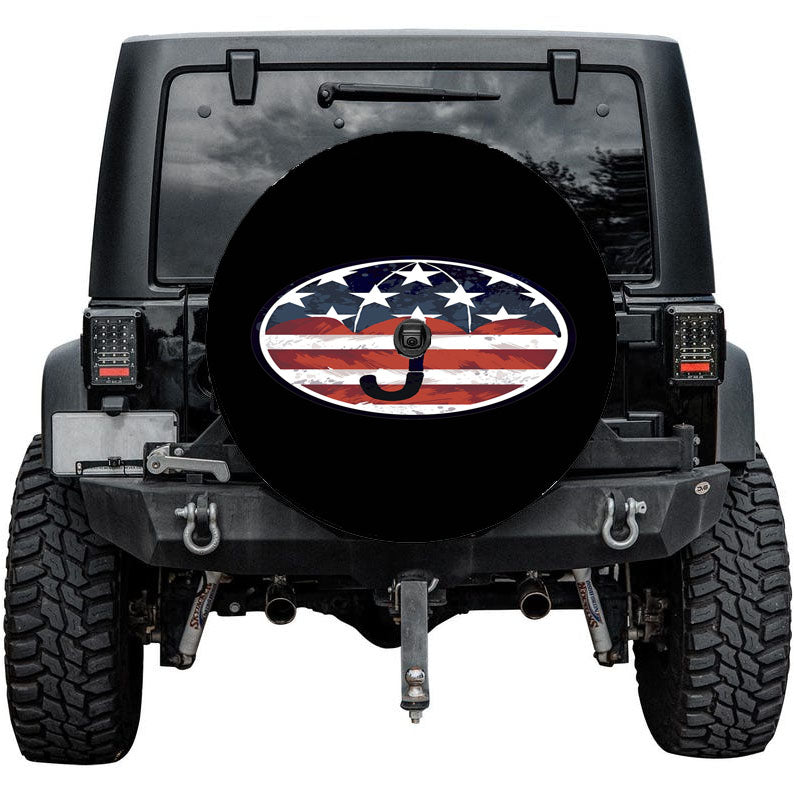 The Umbrella Academy American Flag Tire Cover