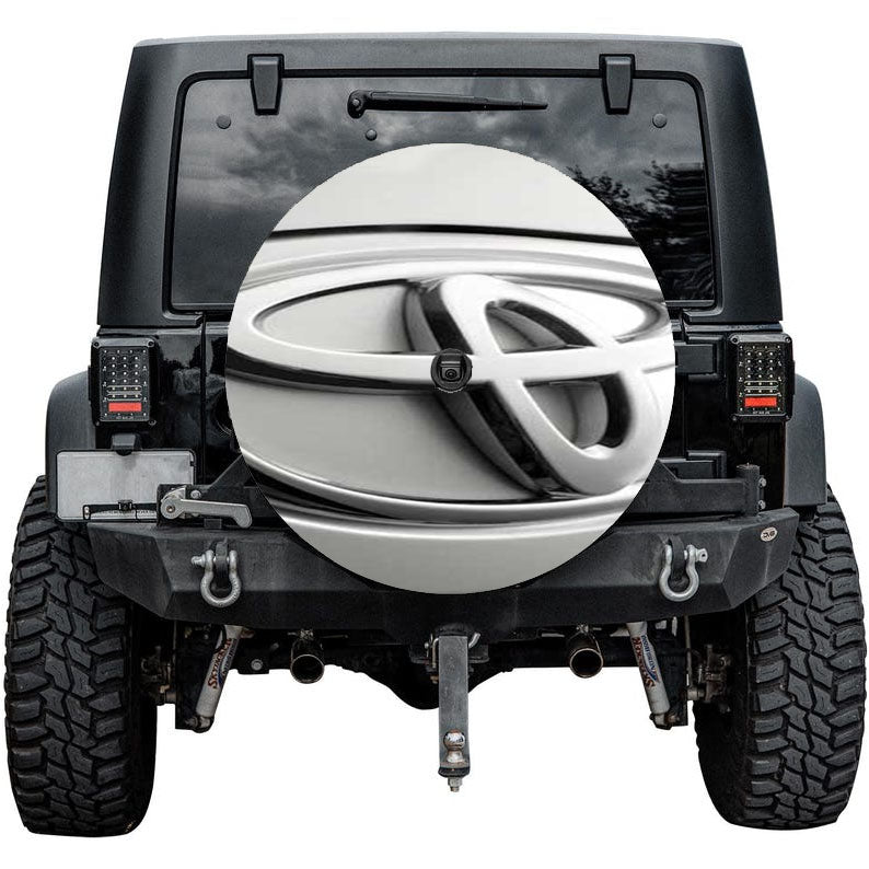 Toyota Logo Chrome Tire Cover