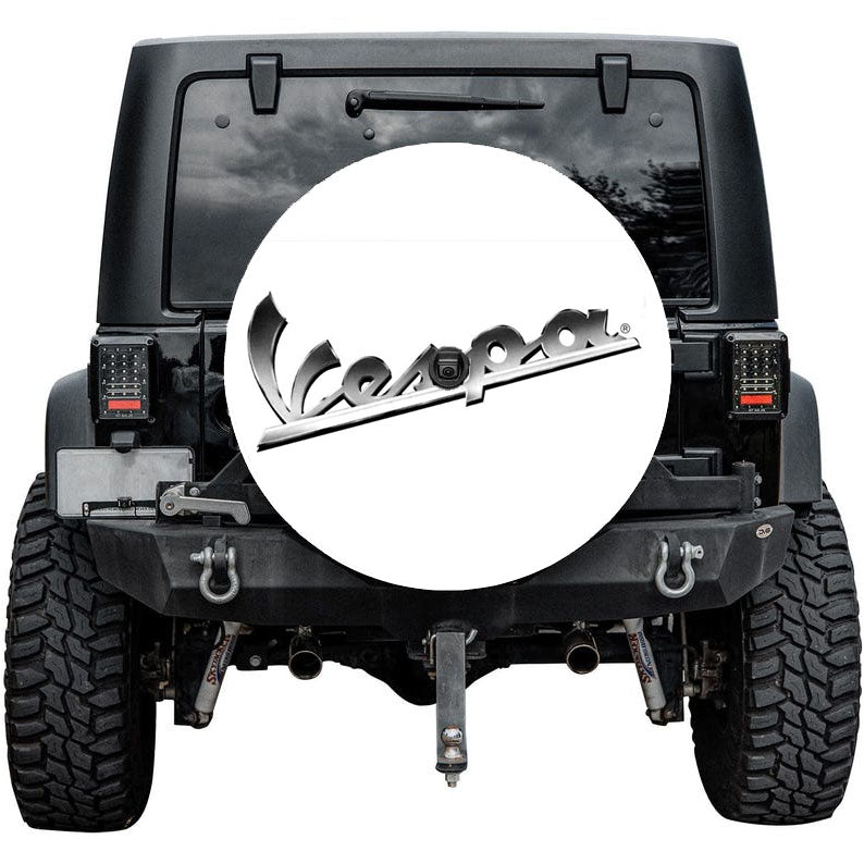 Vespa Logo'S Tire Cover