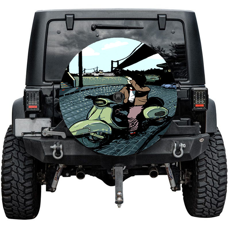 Vespa The City Life Tire Cover