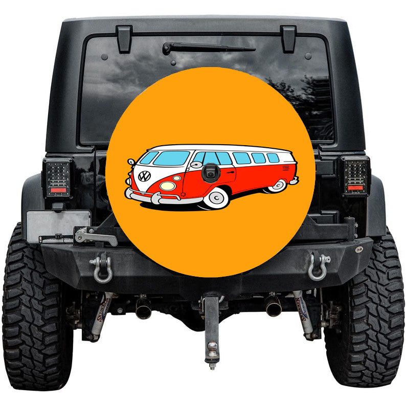 Volkswagen Classic Old Car Tire Cover