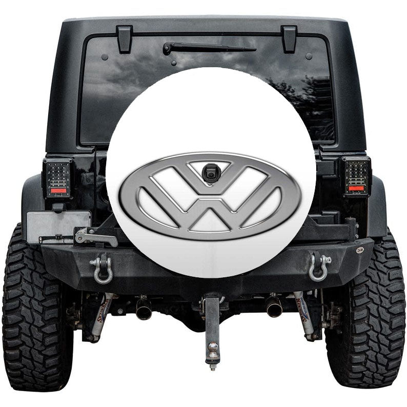 Volkswagen Minibus Logo Tire Cover