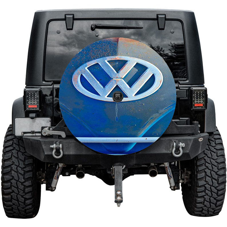 Volkswagen Vw Bus Front Emblem Jill Reger Tire Cover