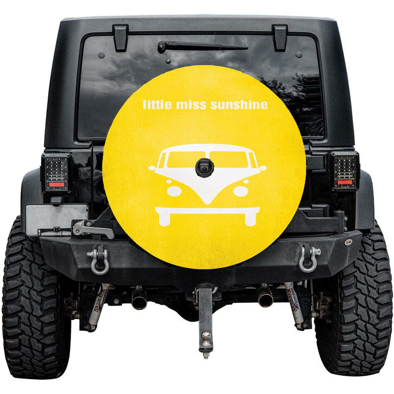 Volkswagen Yellow Tire Cover