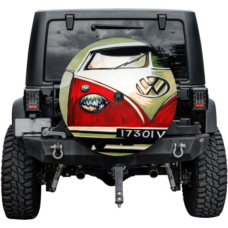 Vw Art Tire Cover