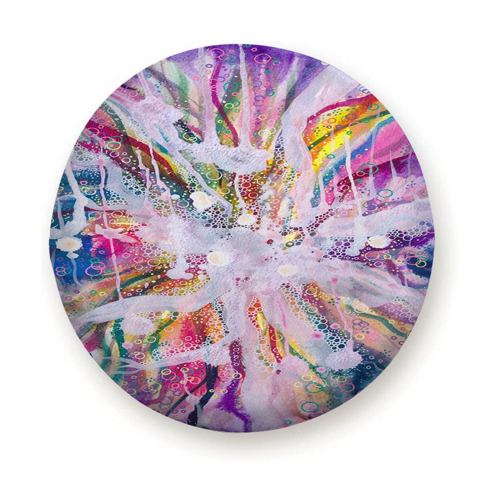 Abstract Paint Tire Cover