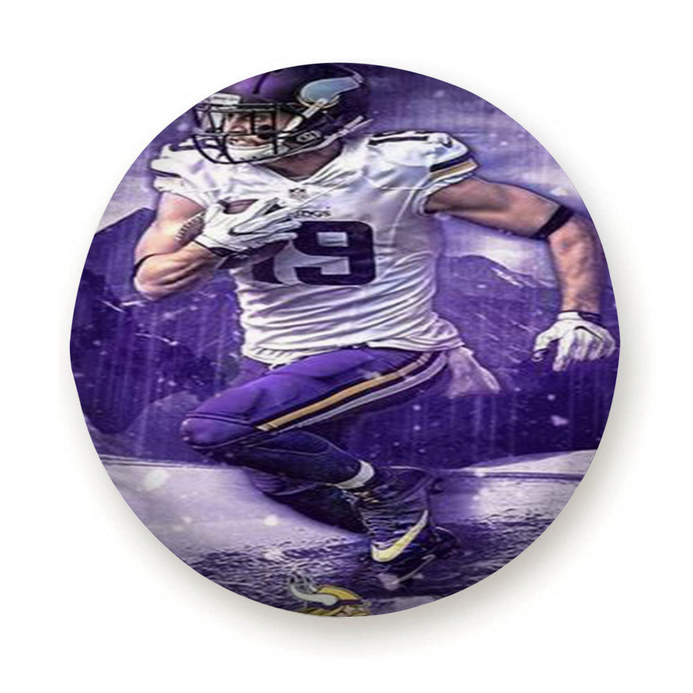 Adam Thielen Minnesota Viking 2 Tire Cover