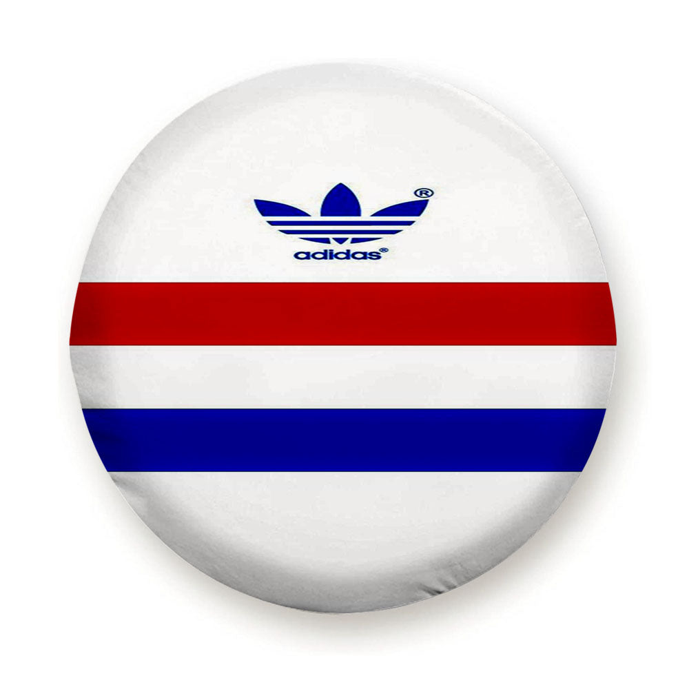 Adidas Red Blue Tire Cover