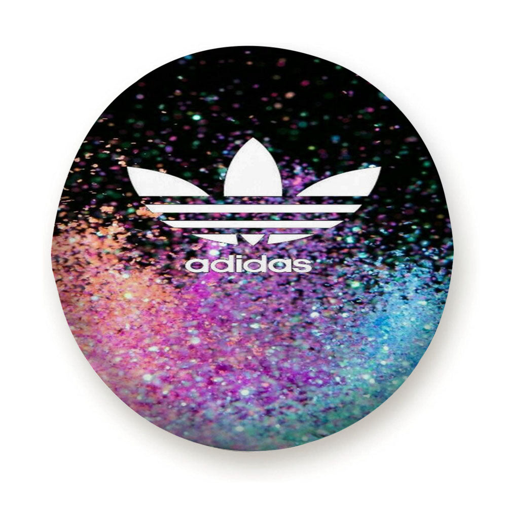 Adidas Shoes On Tire Cover
