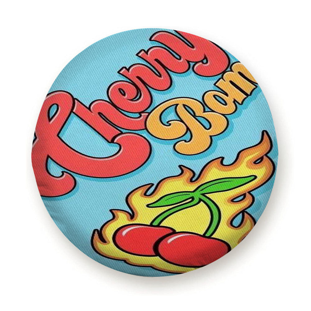 Aesthetic Retro Cherry Bomb Tire Cover