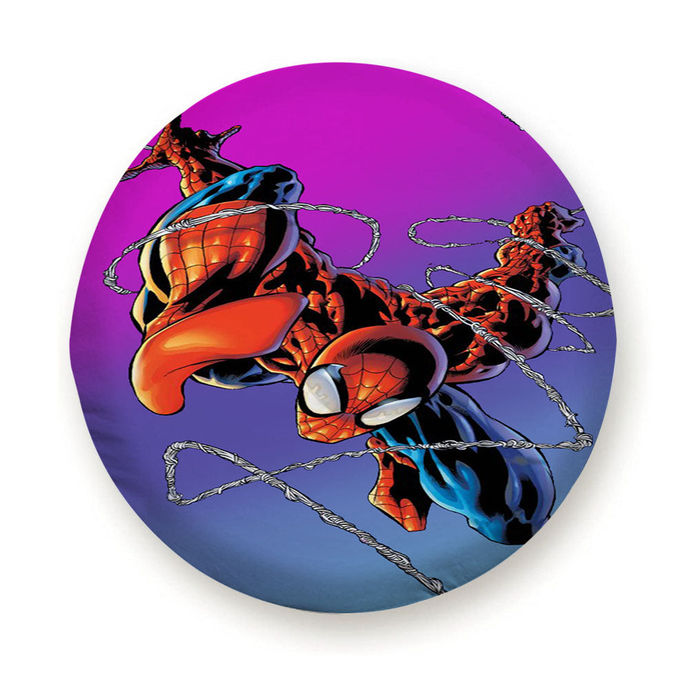 Aesthetic Spiderman Colorful Tire Cover