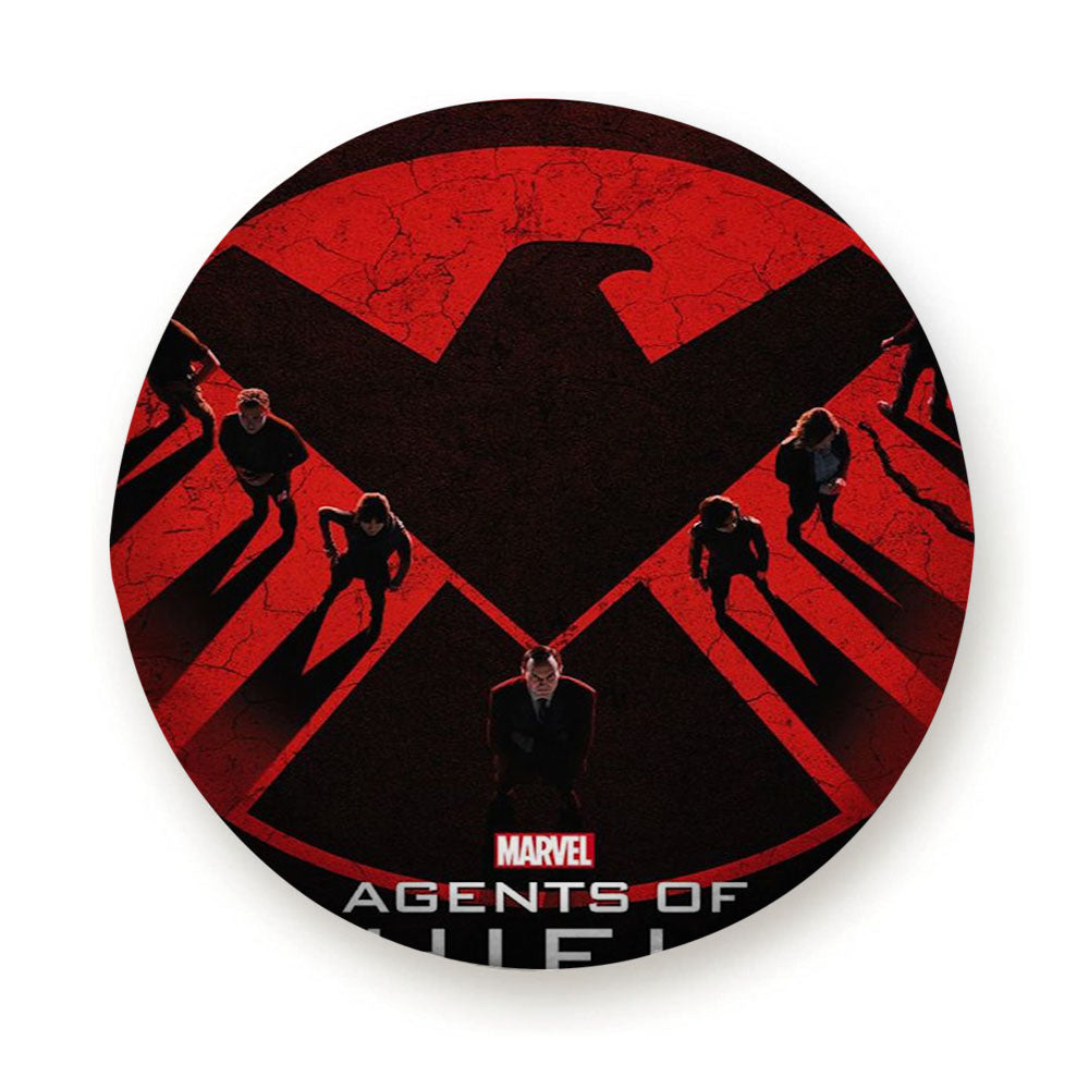 Agent Of Shield Poster Tire Cover