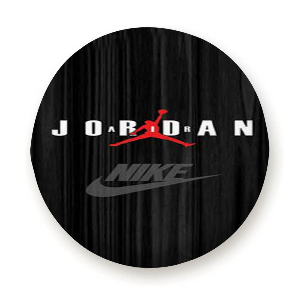 Air Jordan Black Wood Grain Tire Cover