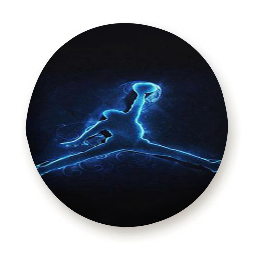 Air Jordan Logo Neon Tire Cover