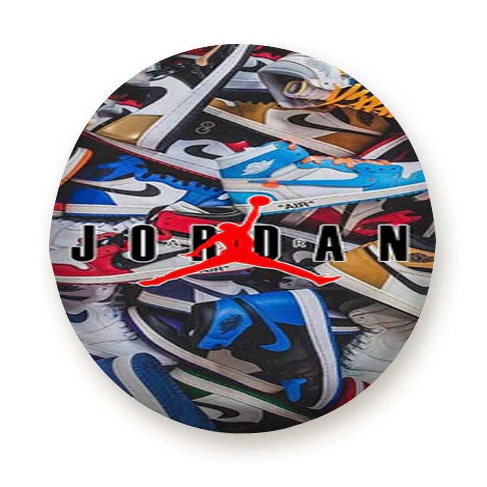 Air Jordan Shoes Pattern Logo Tire Cover