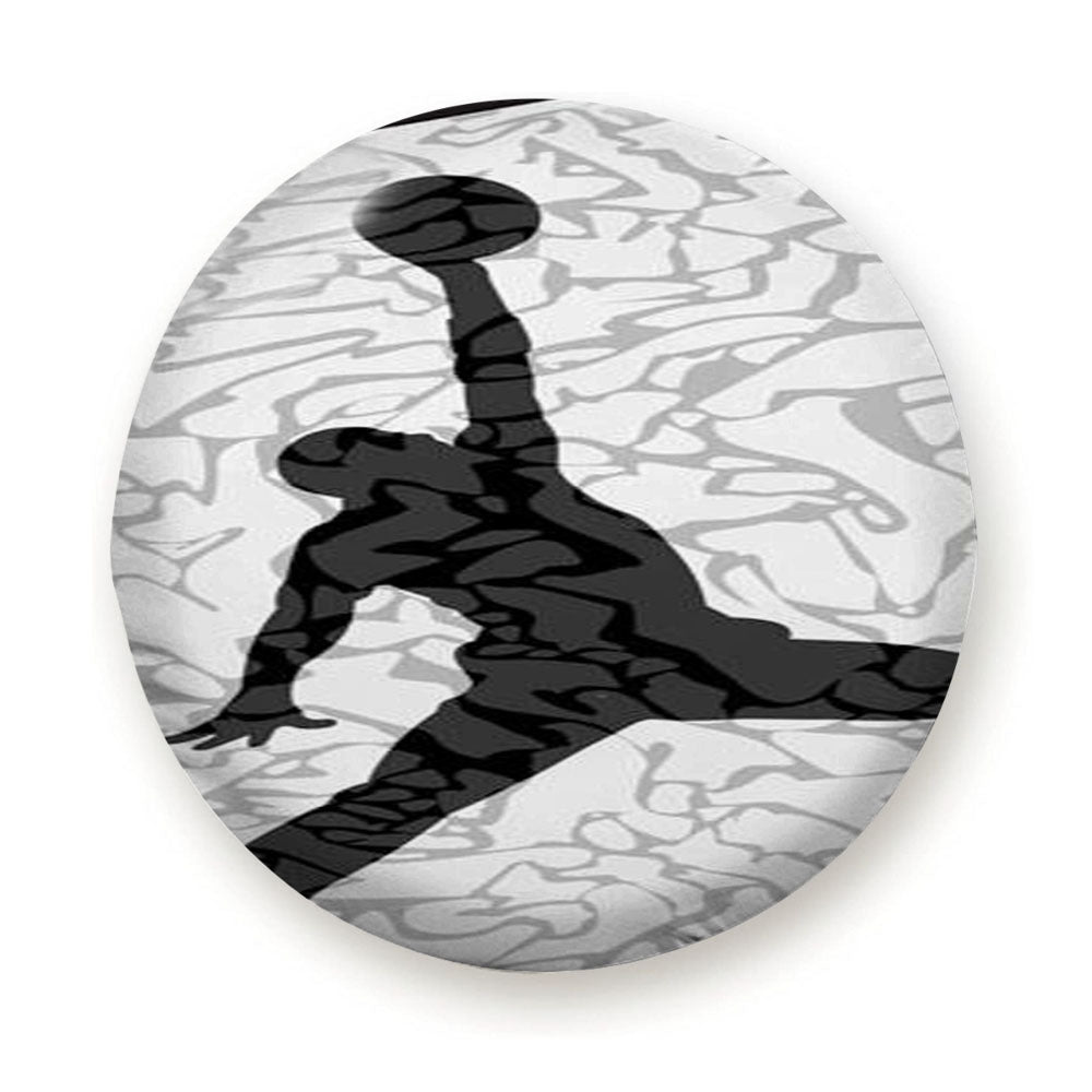 Air Jordan White Texture Tire Cover