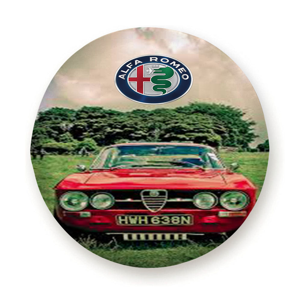 Alfa Romeo Car Style Tire Cover