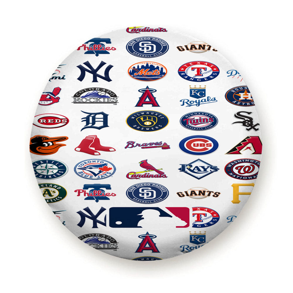 All Baseball Team Mlb Logo Collage Tire Cover