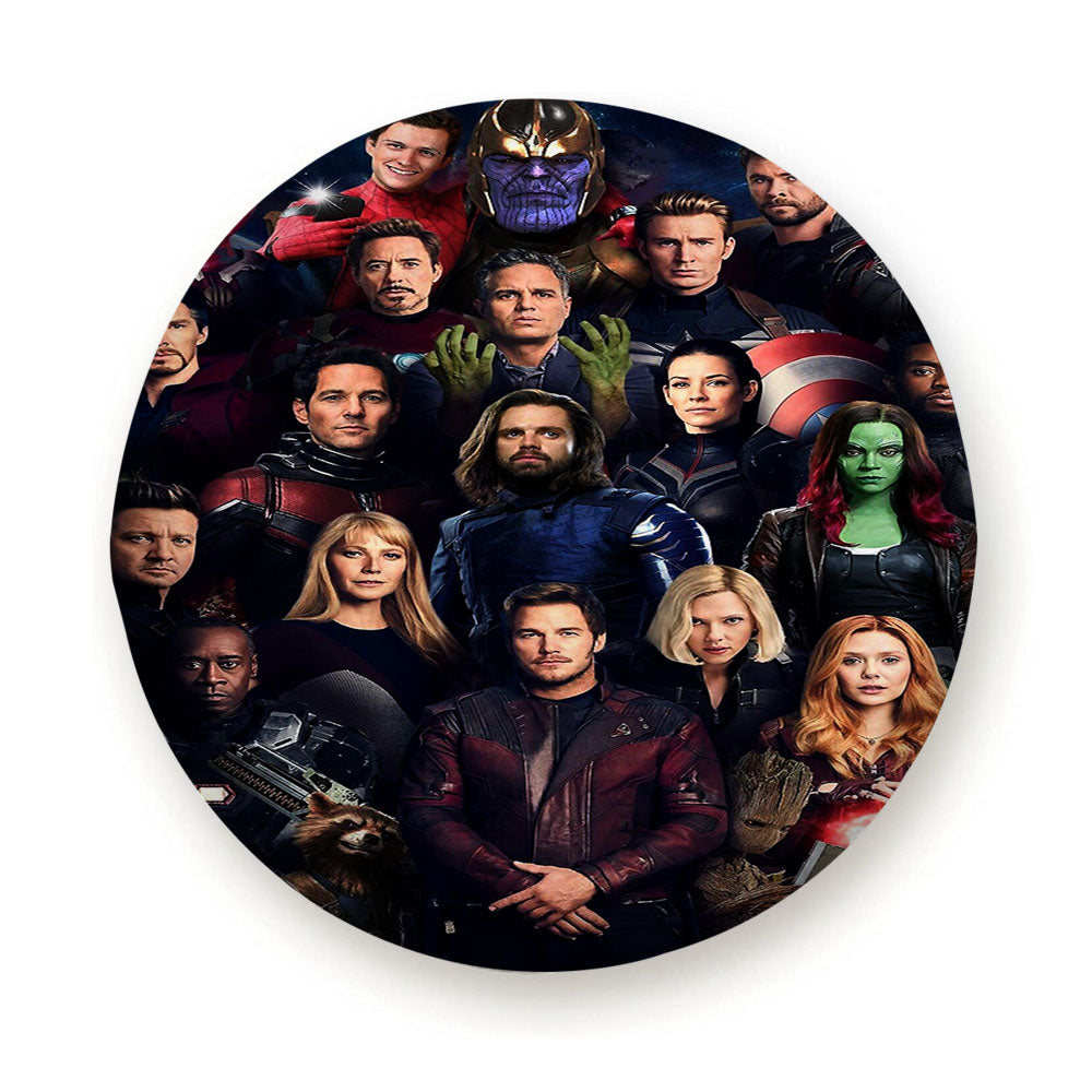 All Character Of Avengers Endgame Tire Cover