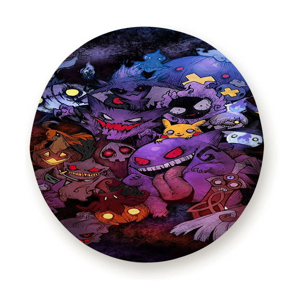 All Character Pokemon Zombie Halloween Cosplay Tire Cover