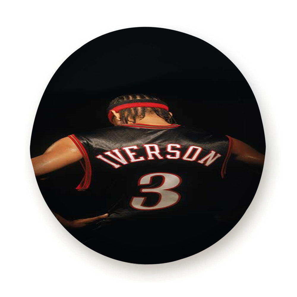 Allen Iverson 3 Basketball Tire Cover