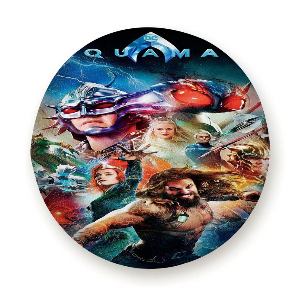 Aquaman Dc Poster Movie Tire Cover