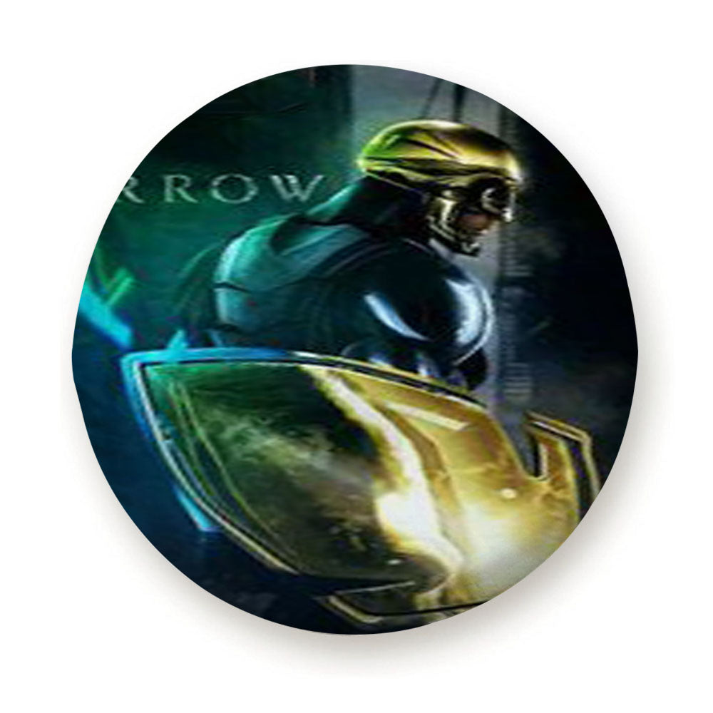 Arrow Superhero With Shield Tire Cover