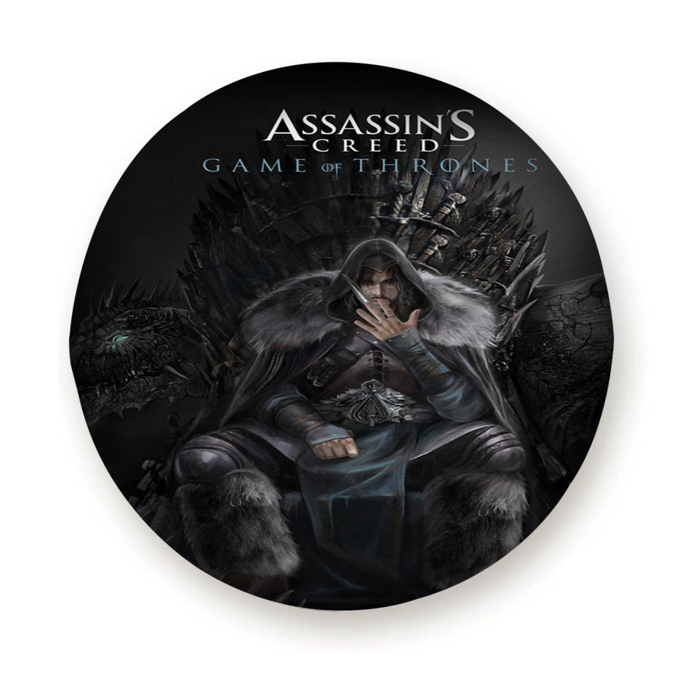 Assassins Creed Game Of Throne Tire Cover