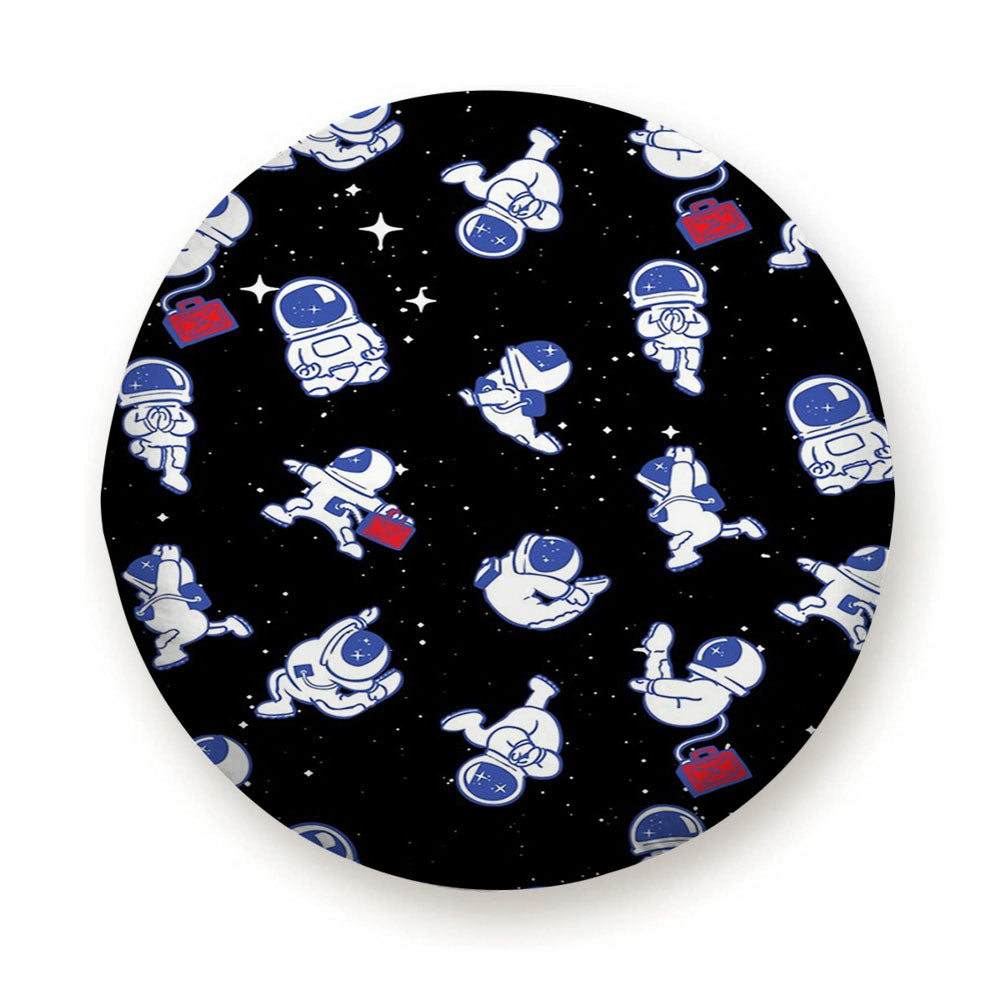 Astronaut Yoga Pattern Tire Cover
