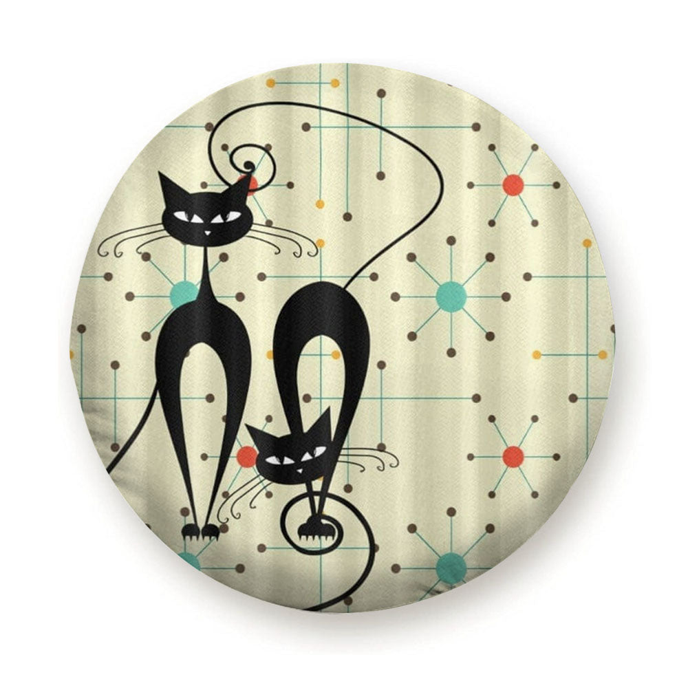 Atomic Cat Mid Mod Retro Starburst Tire Cover