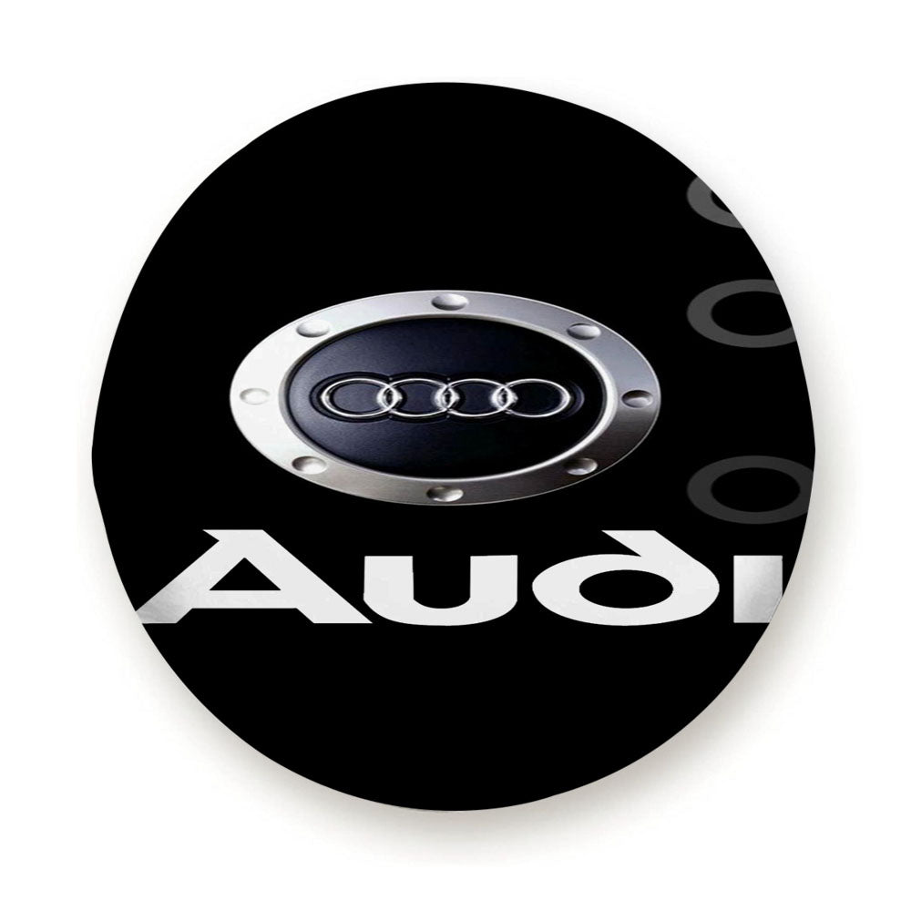 Audi Logo Wallpaper Tire Cover
