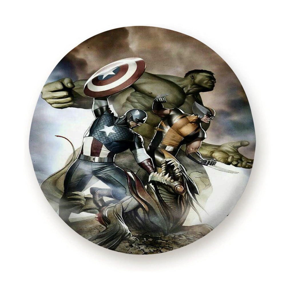 Avengers Age Of The Ultron Pose Tire Cover