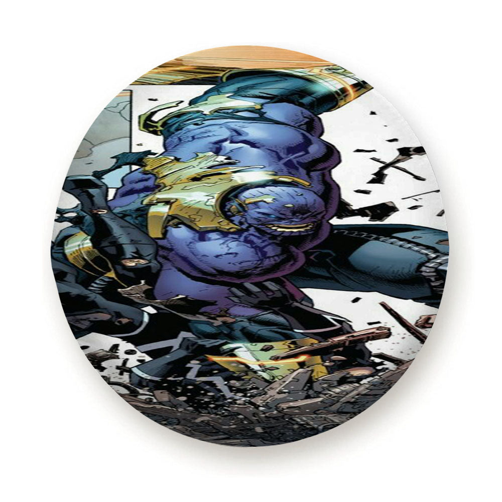 Avengers Blue Scream Tire Cover