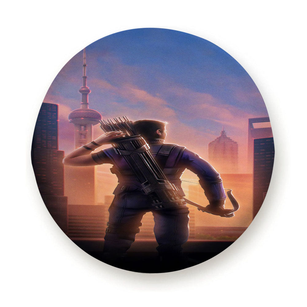 Avengers Endgame 2019 Hawkeye Tire Cover