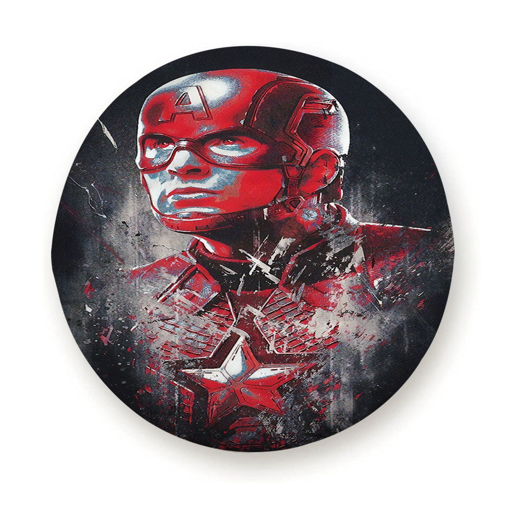 Avengers Endgame Captain America Tire Cover