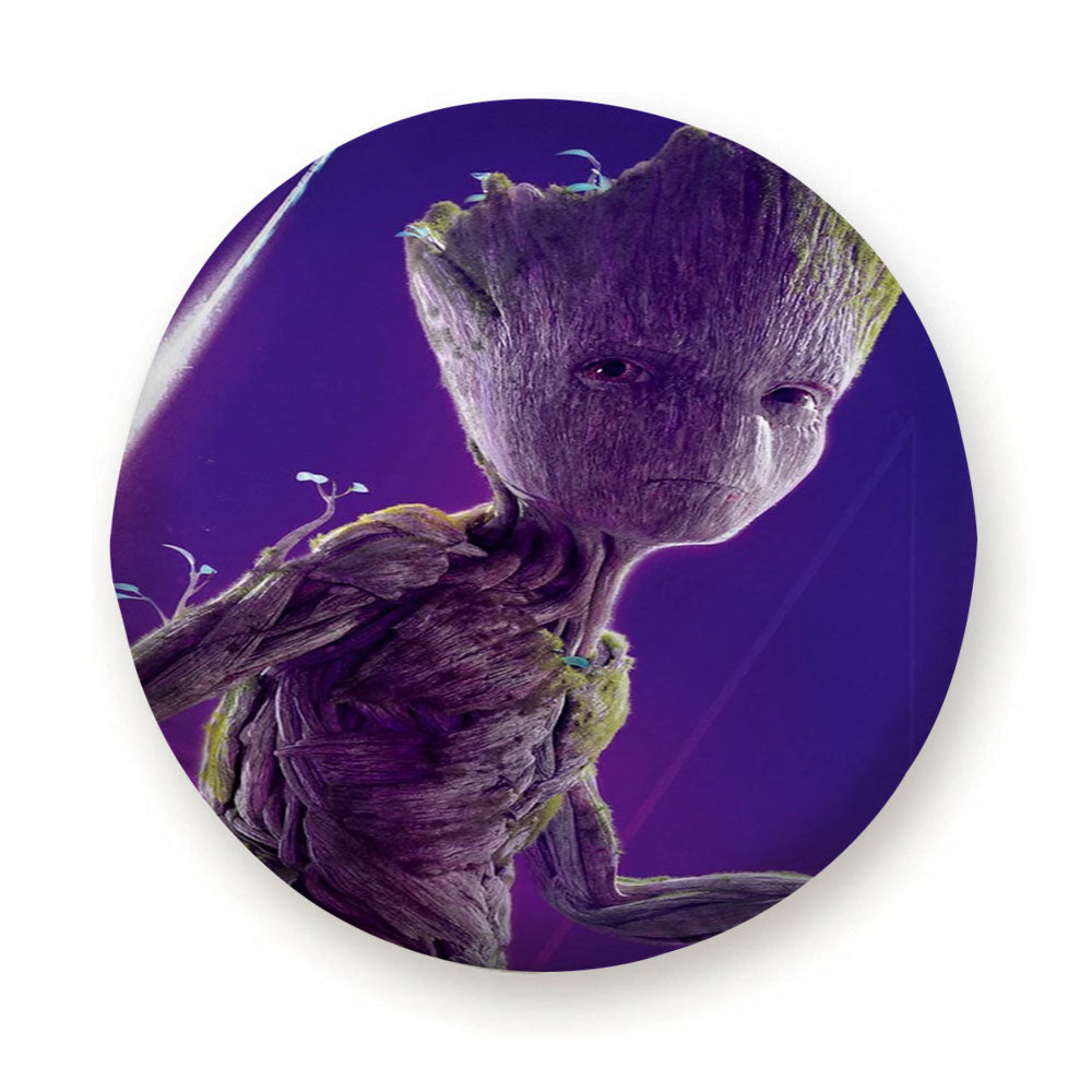 Avengers Groot Purple Tire Cover