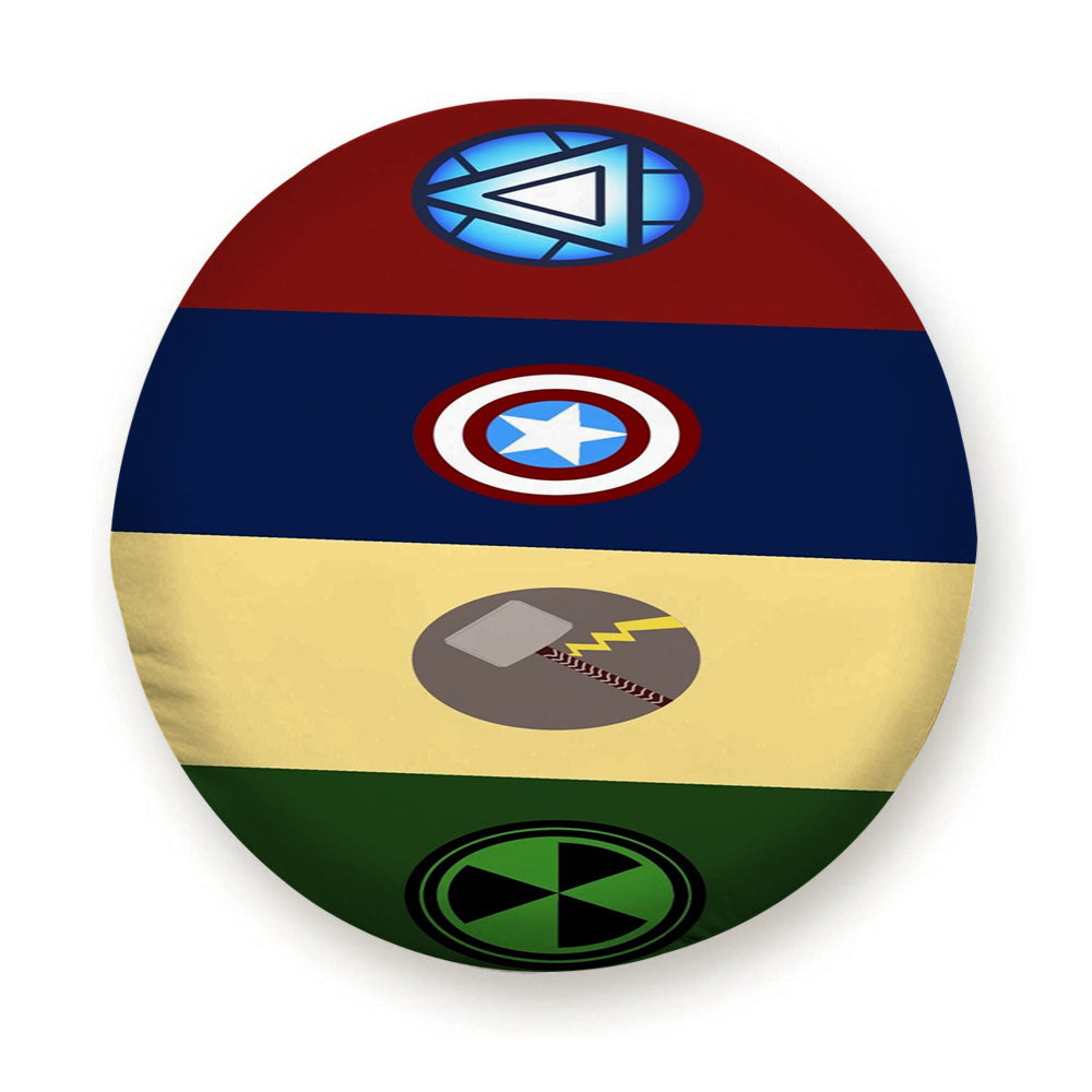 Avengers Hero Logo Tire Cover