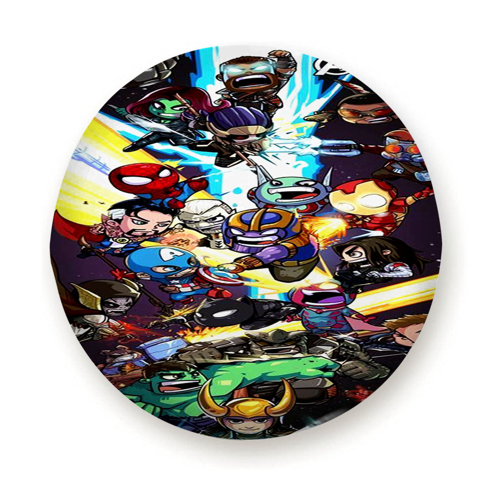 Avengers Infinity War Chibi Tire Cover
