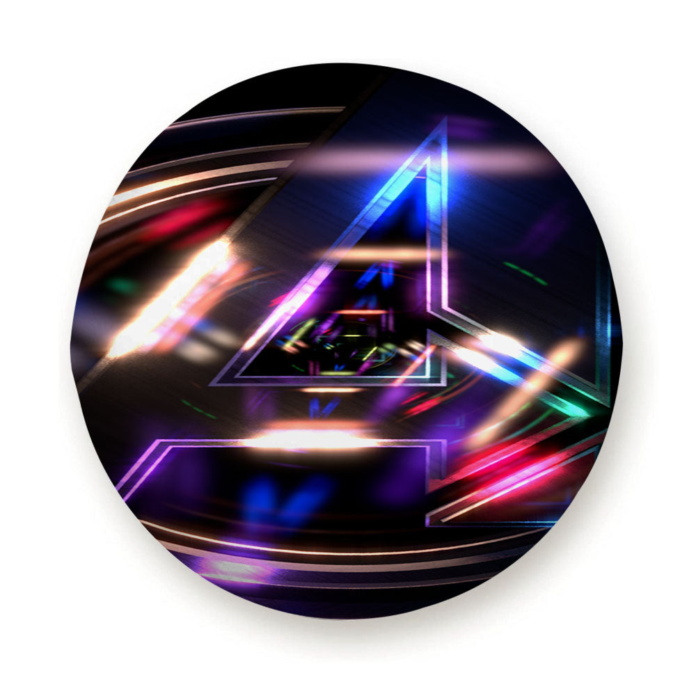 Avengers Infinity War Hologram Art Logo Tire Cover