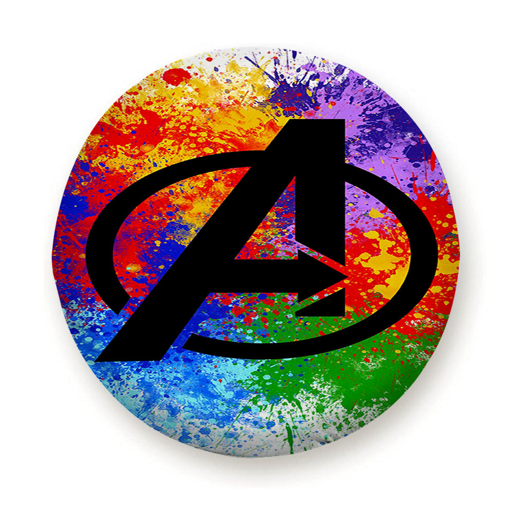 Avengers Logo Colorful Tire Cover