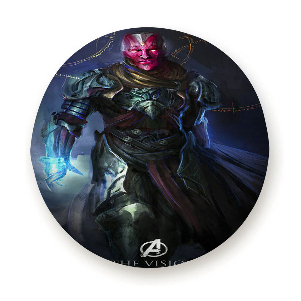 Avengers The Vision Tire Cover