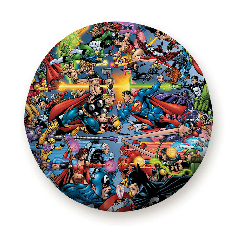 Avengers Vs Justice League Tire Cover
