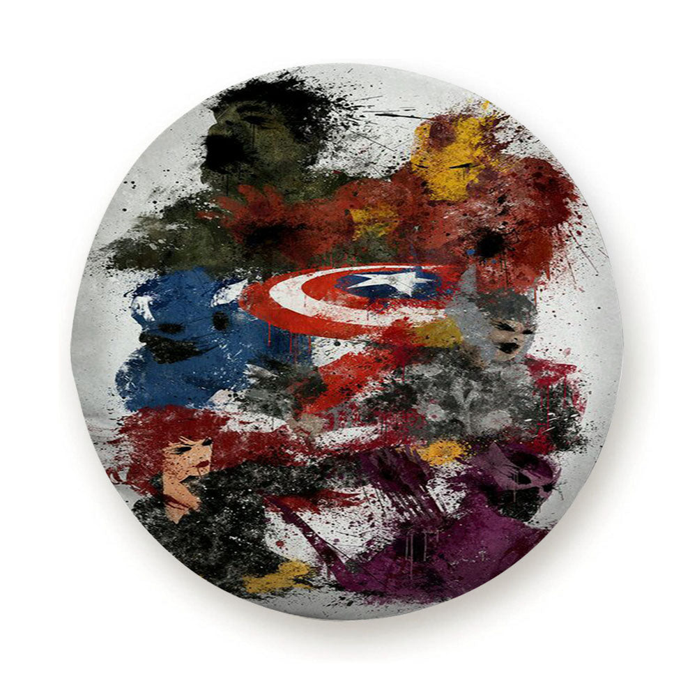 Avengers Watercolour Tire Cover