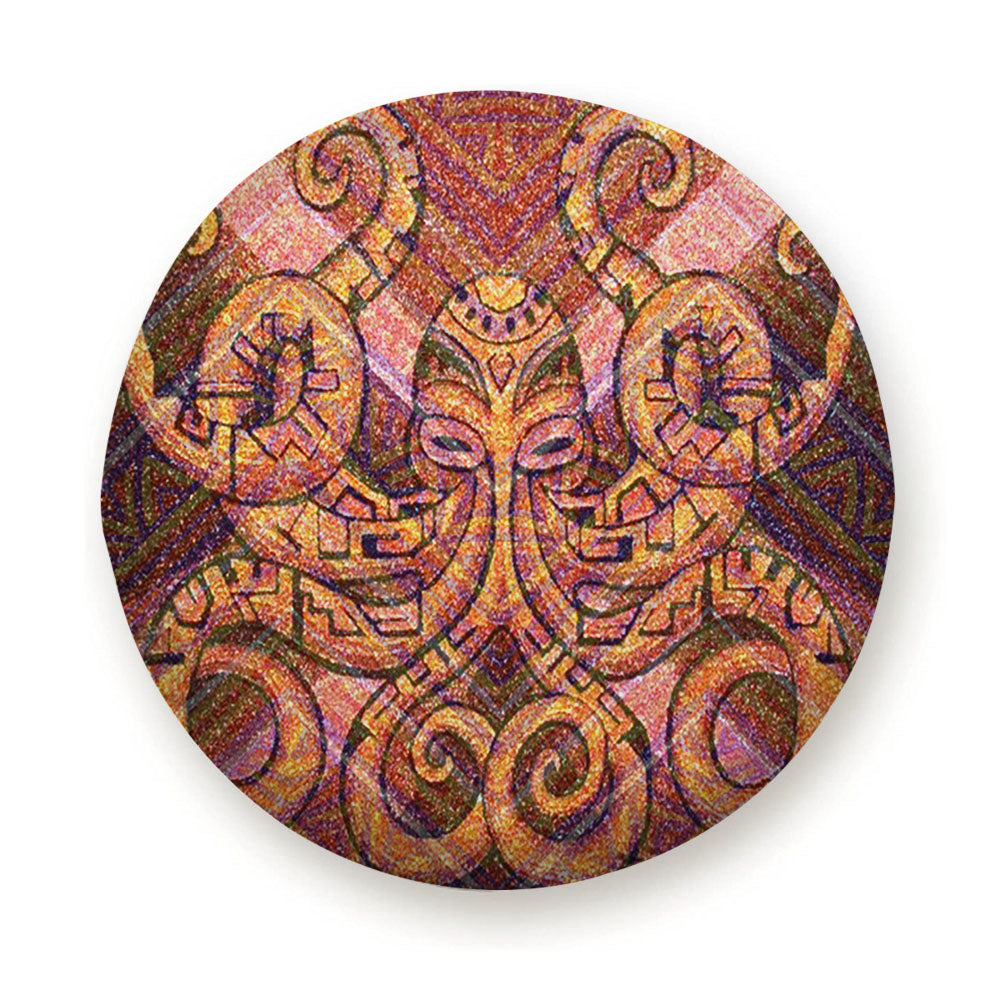 Aztec Octopus Tire Cover