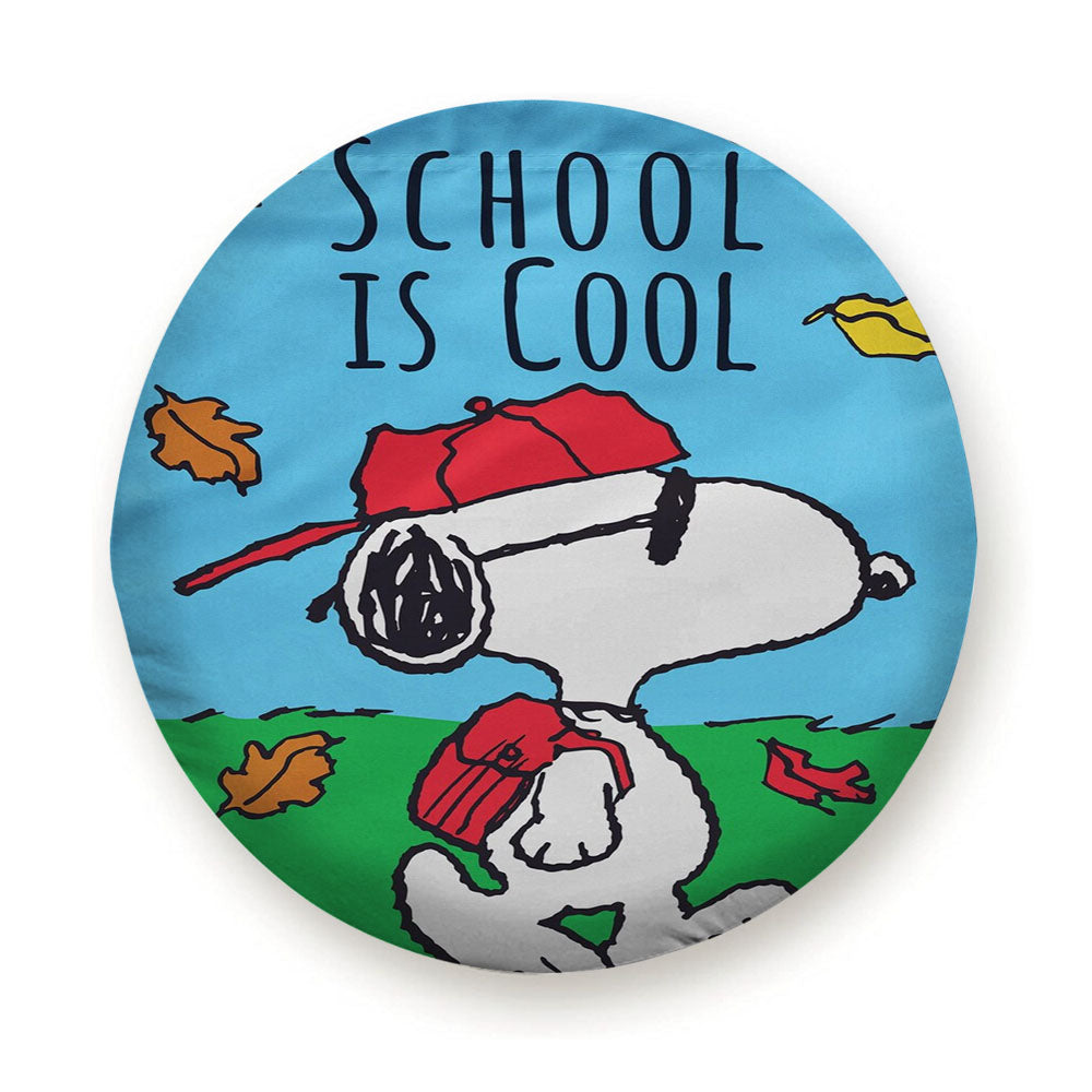 Back To School Snoopy Tire Cover