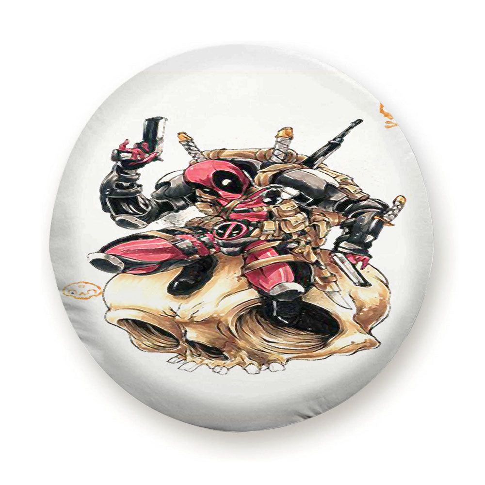 Bad Deadpool Tire Cover