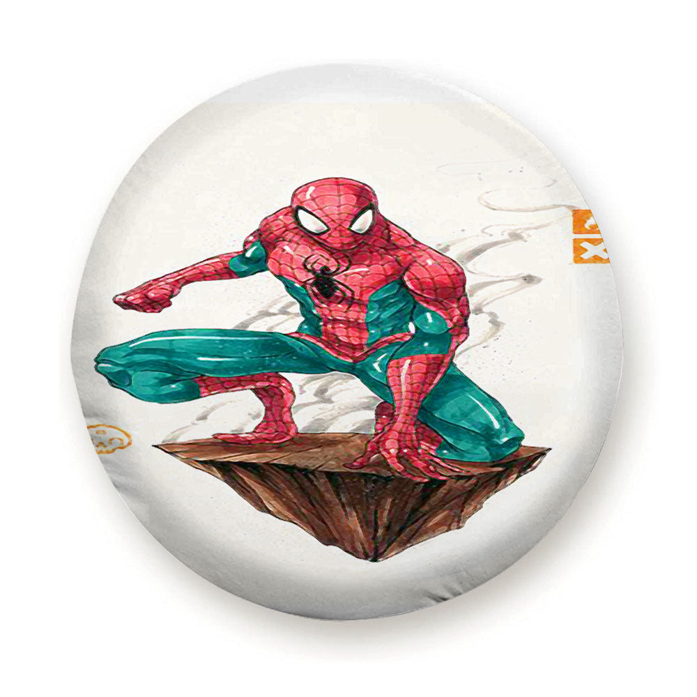 Bad Spiderman Tire Cover