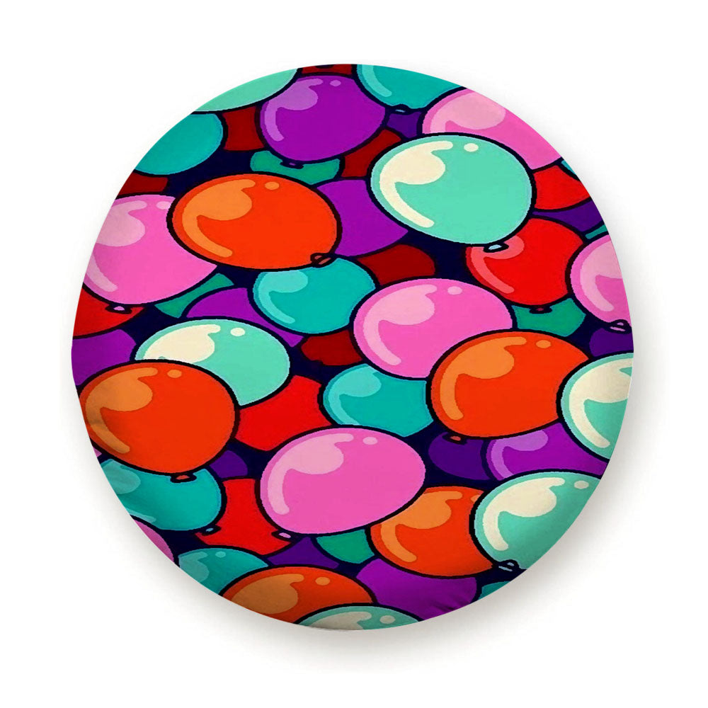 Balloon Pattern Colorful Tire Cover